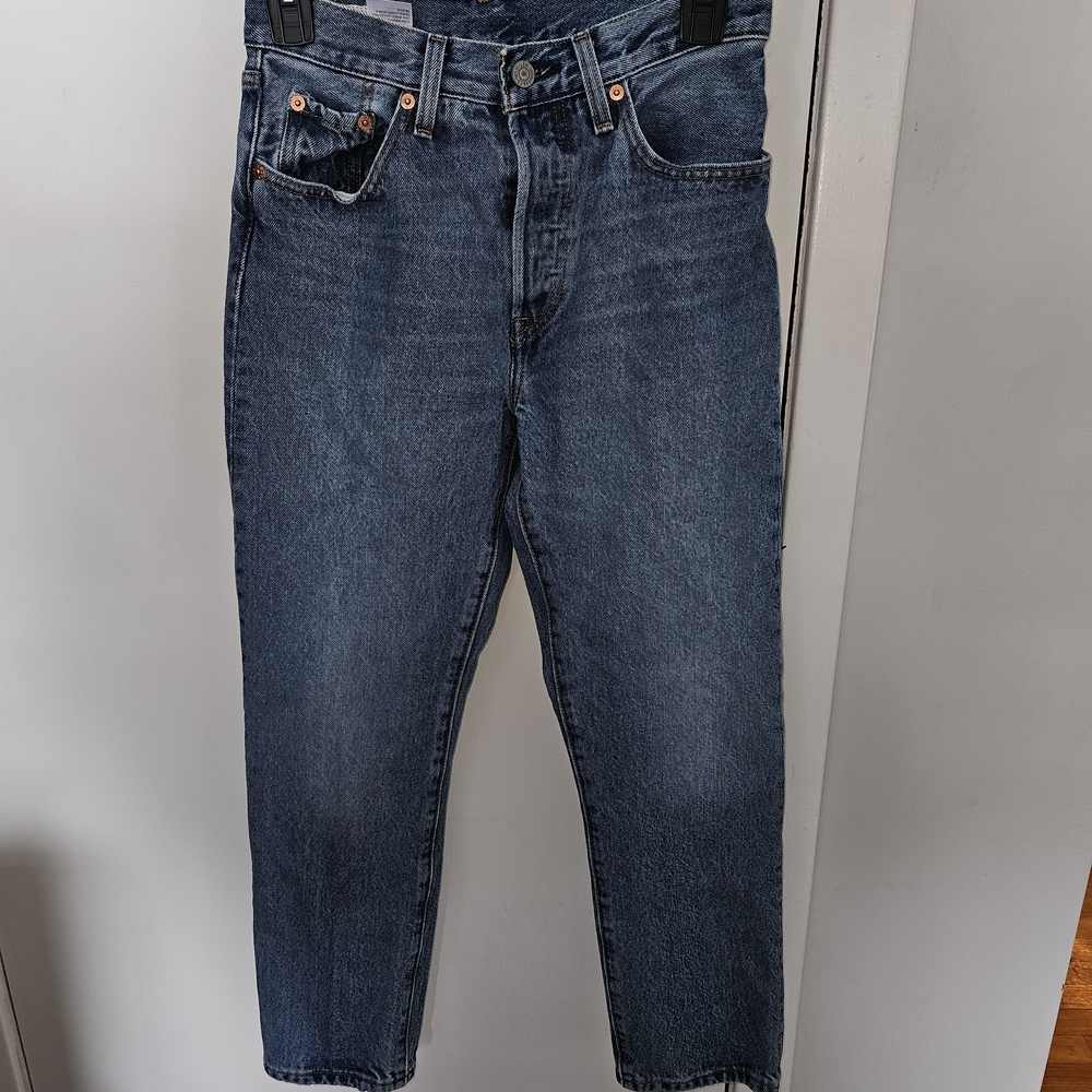 Levi's Classic Indigo Straight Leg Jeans